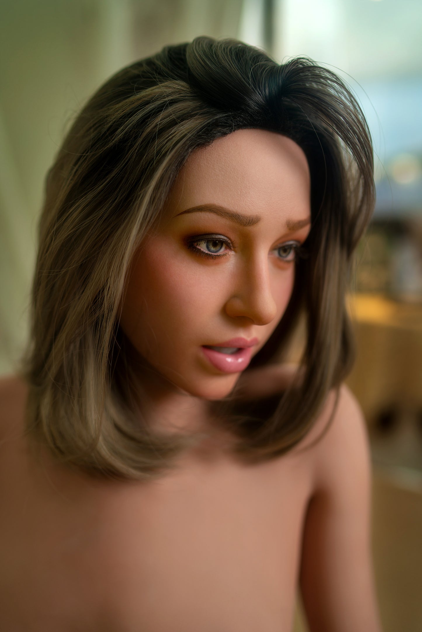 US Stock Zelex TPE Doll With Silicone Head 165cm F