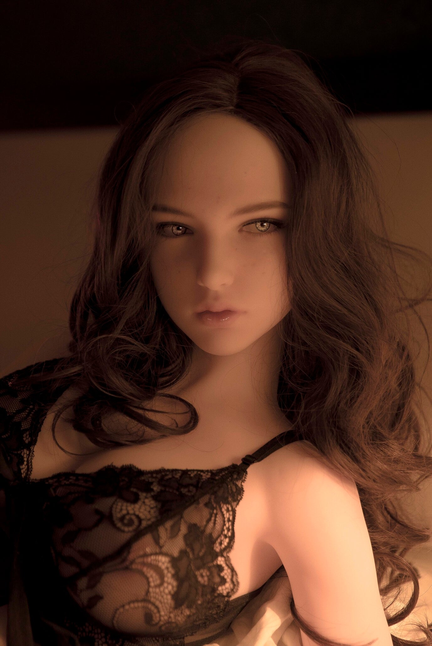 162cm(5.4ft) Black Lace Sexy Dolls - S31 Chris