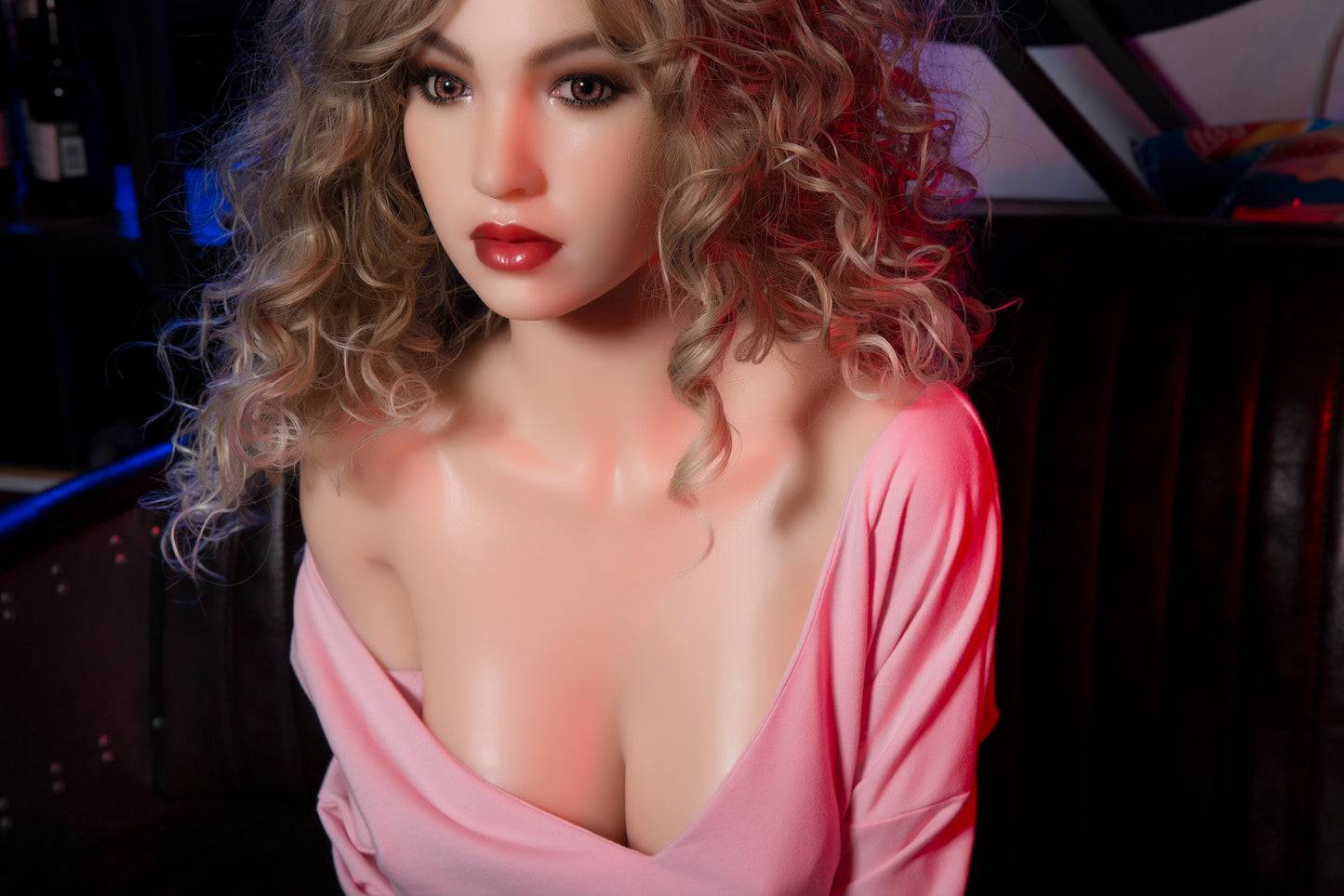 152cm(4ft11') Blonde Perfect Silicone Sex Doll With Metal Skeleton - S10 Amanda