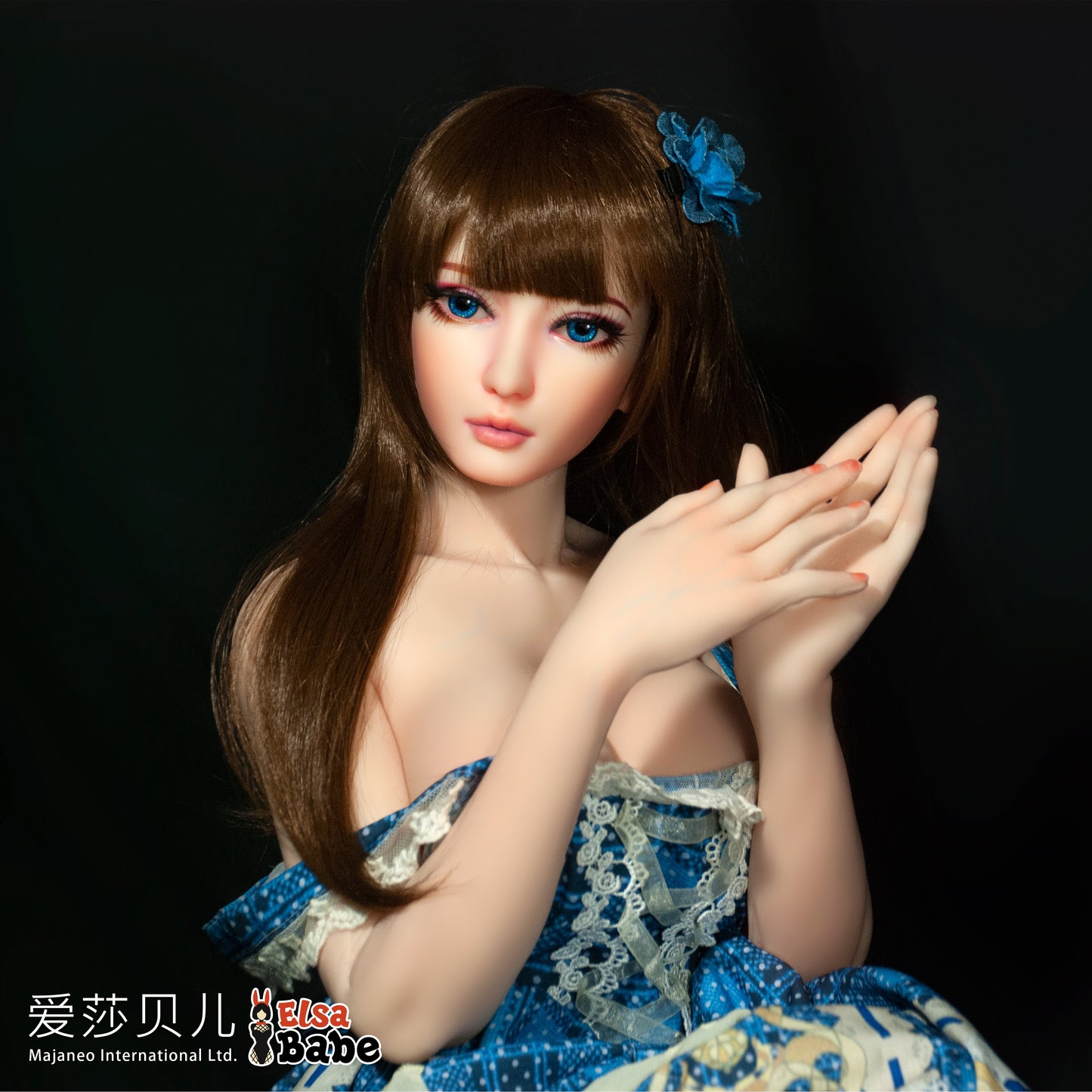 ElsaBabe 102cm Anime Figure Body Real Solid Erotic Toy With Metal Skeleton Takikawa Shizuka