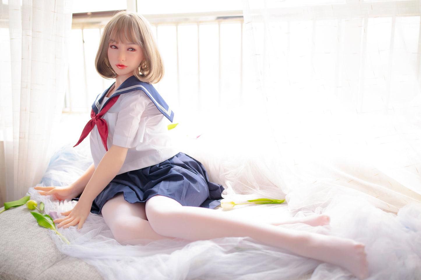 160cm(5.2ft) Hyper-Realism Painting Silicone Sex Doll - S40 Lin Jiujiu