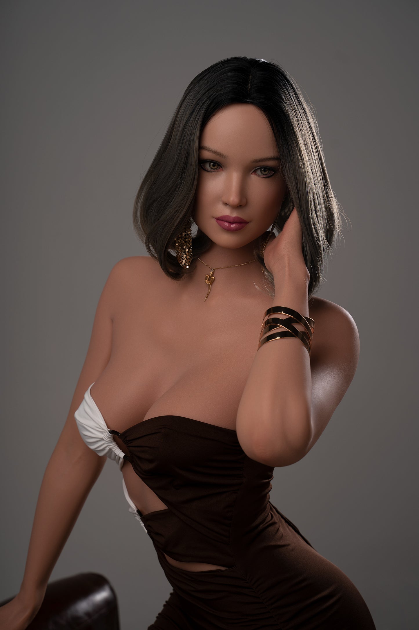 Zelex Full Silicone Doll 170cm - Jennifer -Tan