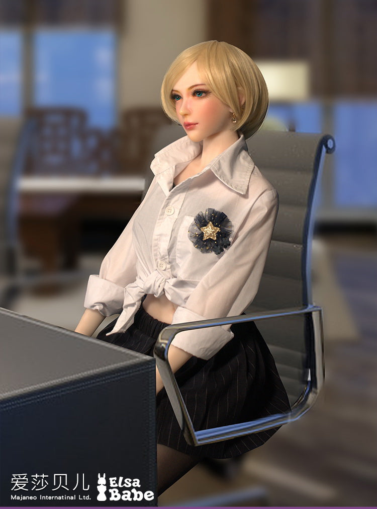 ElsaBabe Platinum Silicone Sex Doll With Metal Skeleton, Tanaka Miyuki