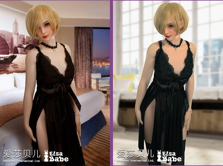 ElsaBabe Platinum Silicone Sex Doll With Metal Skeleton, Tanaka Miyuki