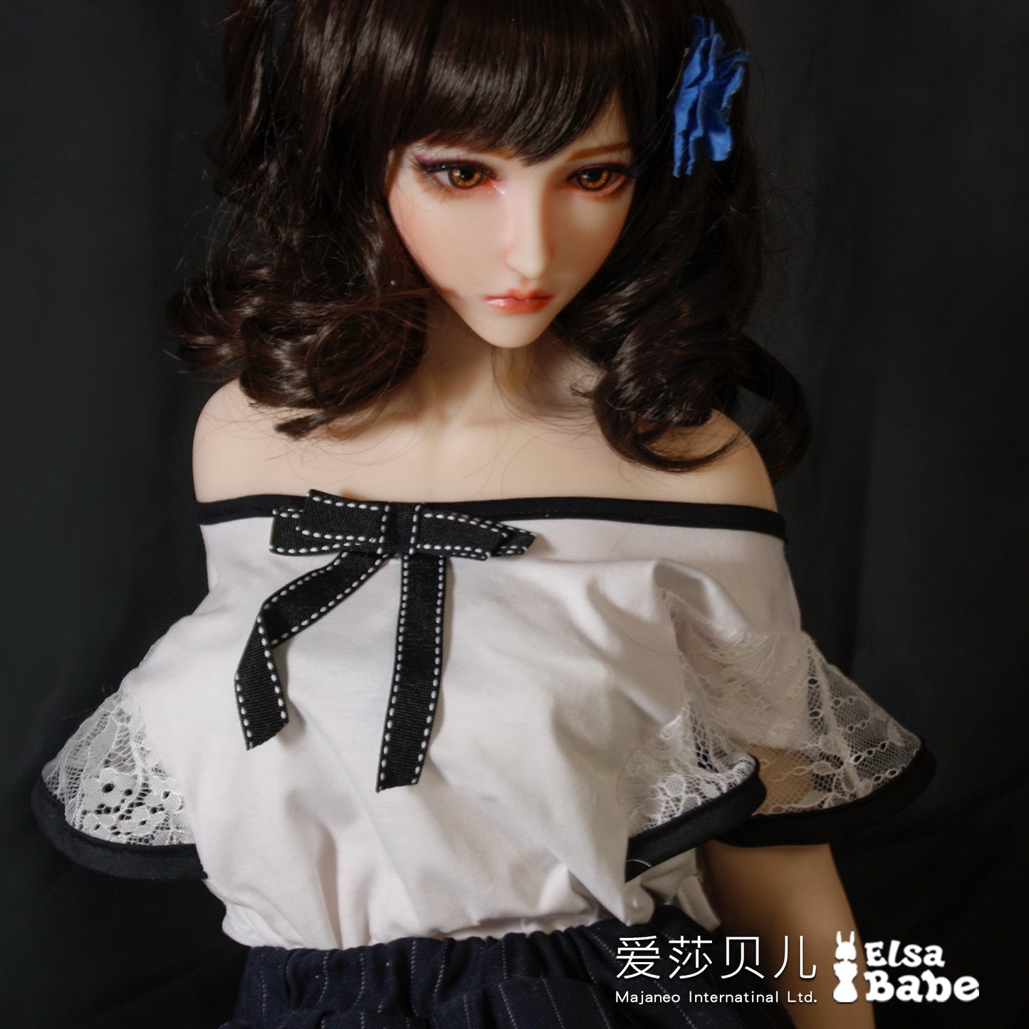 ElsaBabe Platinum Silicone Sex Doll Fujiwara Yuki