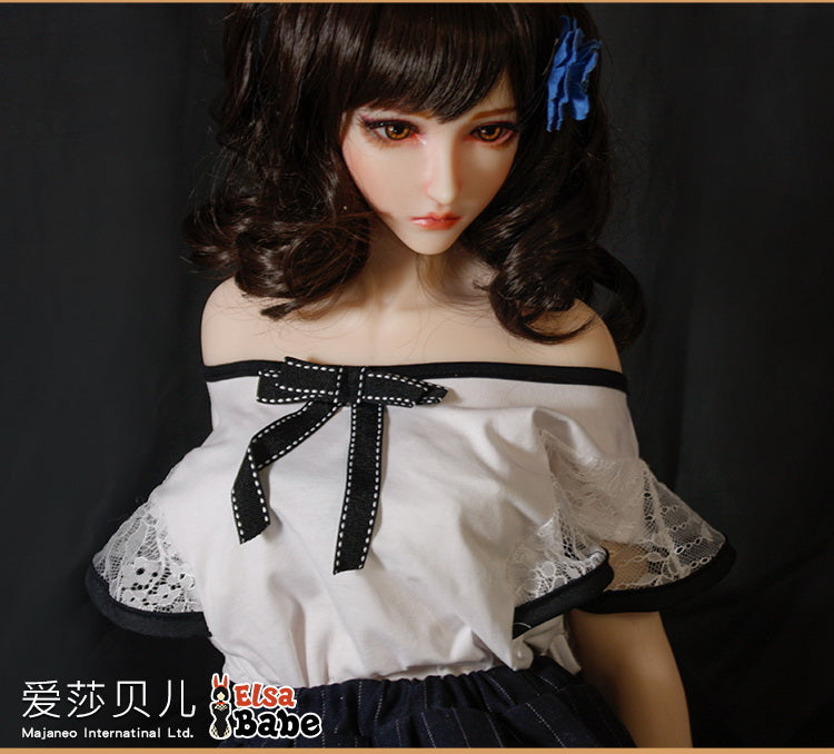 ElsaBabe Platinum Silicone Sex Doll Fujiwara Yuki