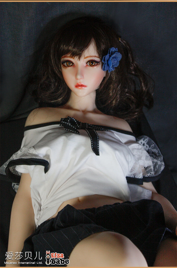 ElsaBabe Platinum Silicone Sex Doll Fujiwara Yuki