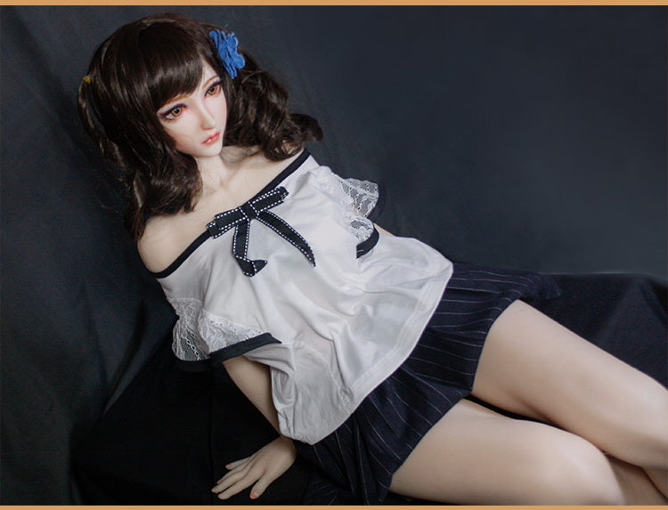 ElsaBabe Platinum Silicone Sex Doll Fujiwara Yuki