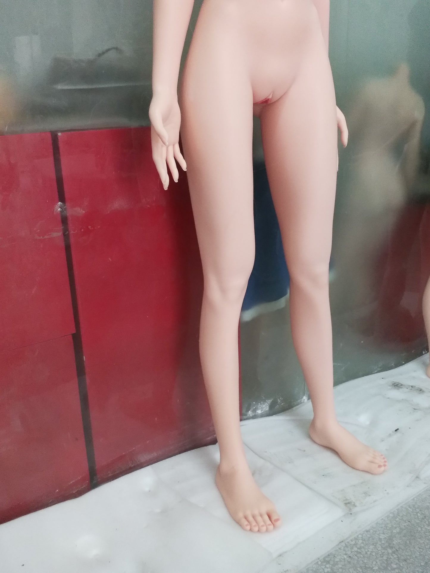 ElsaBabe 165cm Big Breasts Platinum Silicone Sex Doll Anime Figure Body Real Solid Erotic Toy With Metal Skeleton, Suzuki Chiyo