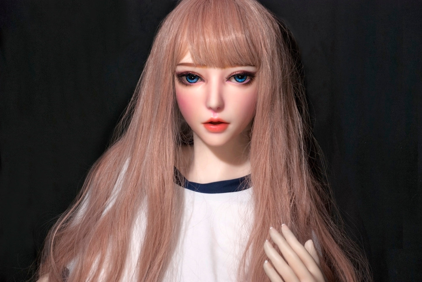 ElsaBabe 165cm Big Breasts Platinum Silicone Sex Doll Anime Figure Body Real Solid Erotic Toy With Metal Skeleton, Sakuraki Koyuki