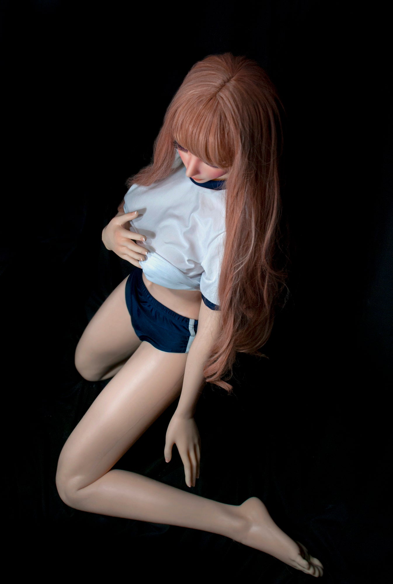ElsaBabe 165cm Big Breasts Platinum Silicone Sex Doll Anime Figure Body Real Solid Erotic Toy With Metal Skeleton, Sakuraki Koyuki