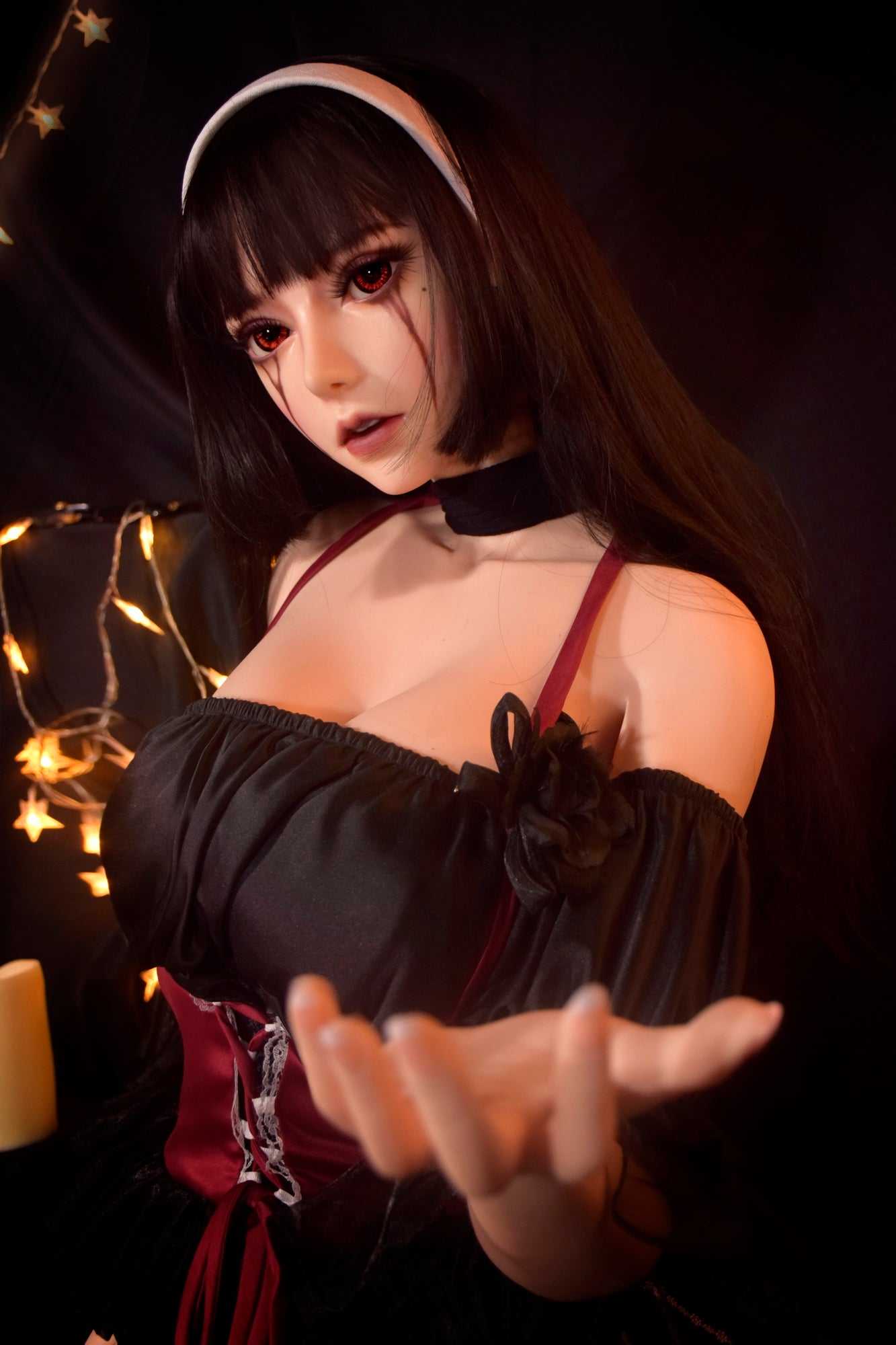 ElsaBabe 165cm Big Breasts Platinum Silicone Sex Doll Anime Figure Body Real Solid Erotic Toy With Metal Skeleton, Sakuraki Koyuki