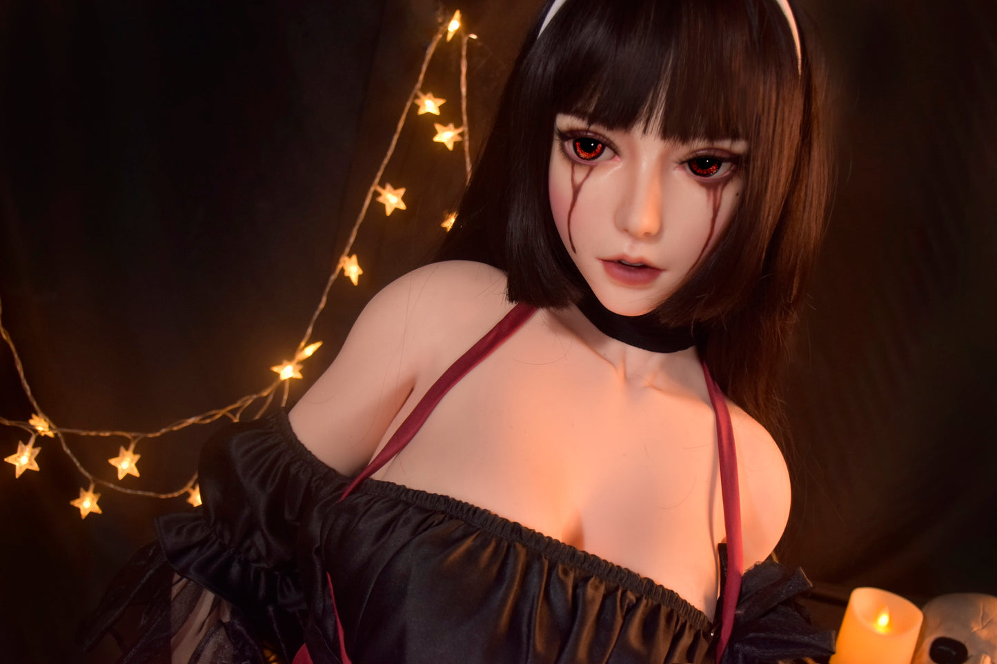 ElsaBabe 165cm Big Breasts Platinum Silicone Sex Doll Anime Figure Body Real Solid Erotic Toy With Metal Skeleton, Sakuraki Koyuki