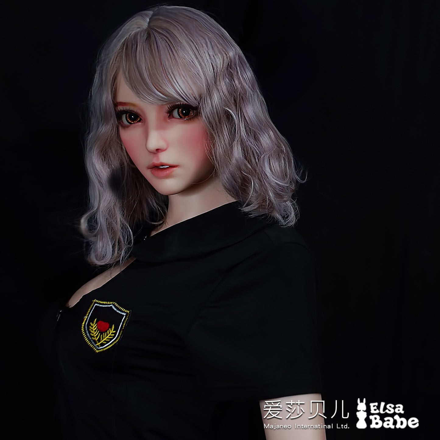 ElsaBabe 165cm Big Breasts Platinum Silicone Sex Doll Anime Figure Body Real Solid Erotic Toy With Metal Skeleton, Yoshida Nozomi