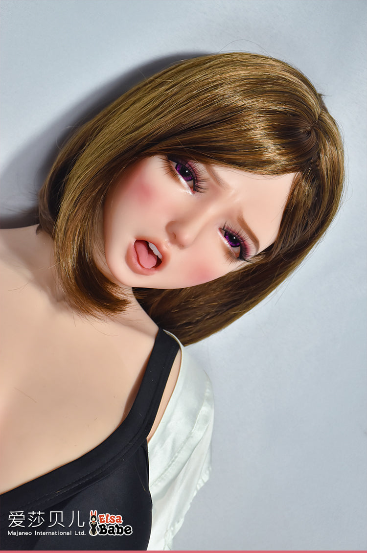 ElsaBabe 150cm Big Breasts Platinum Silicone Sex Doll Anime Figure Body Real Solid Erotic Toy With Metal Skeleton, Hasegawa Yukina