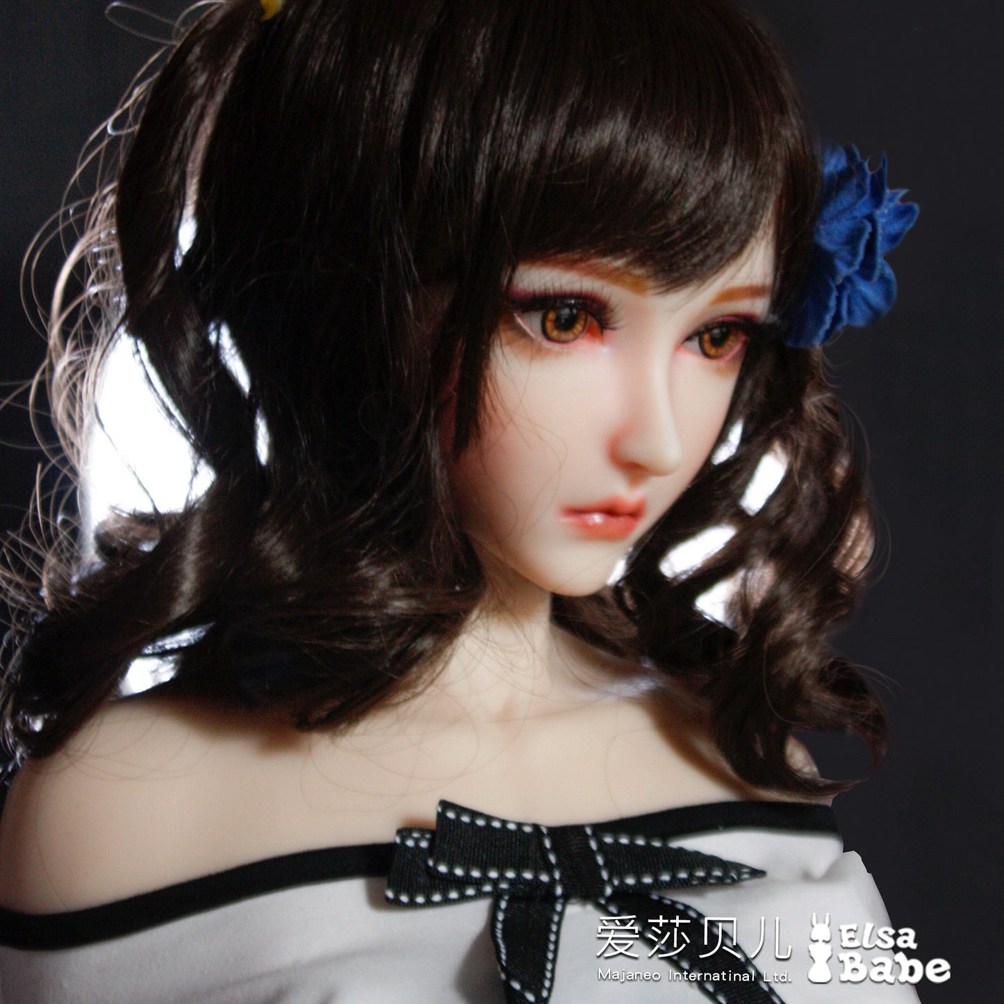 ElsaBabe Platinum Silicone Sex Doll Fujiwara Yuki