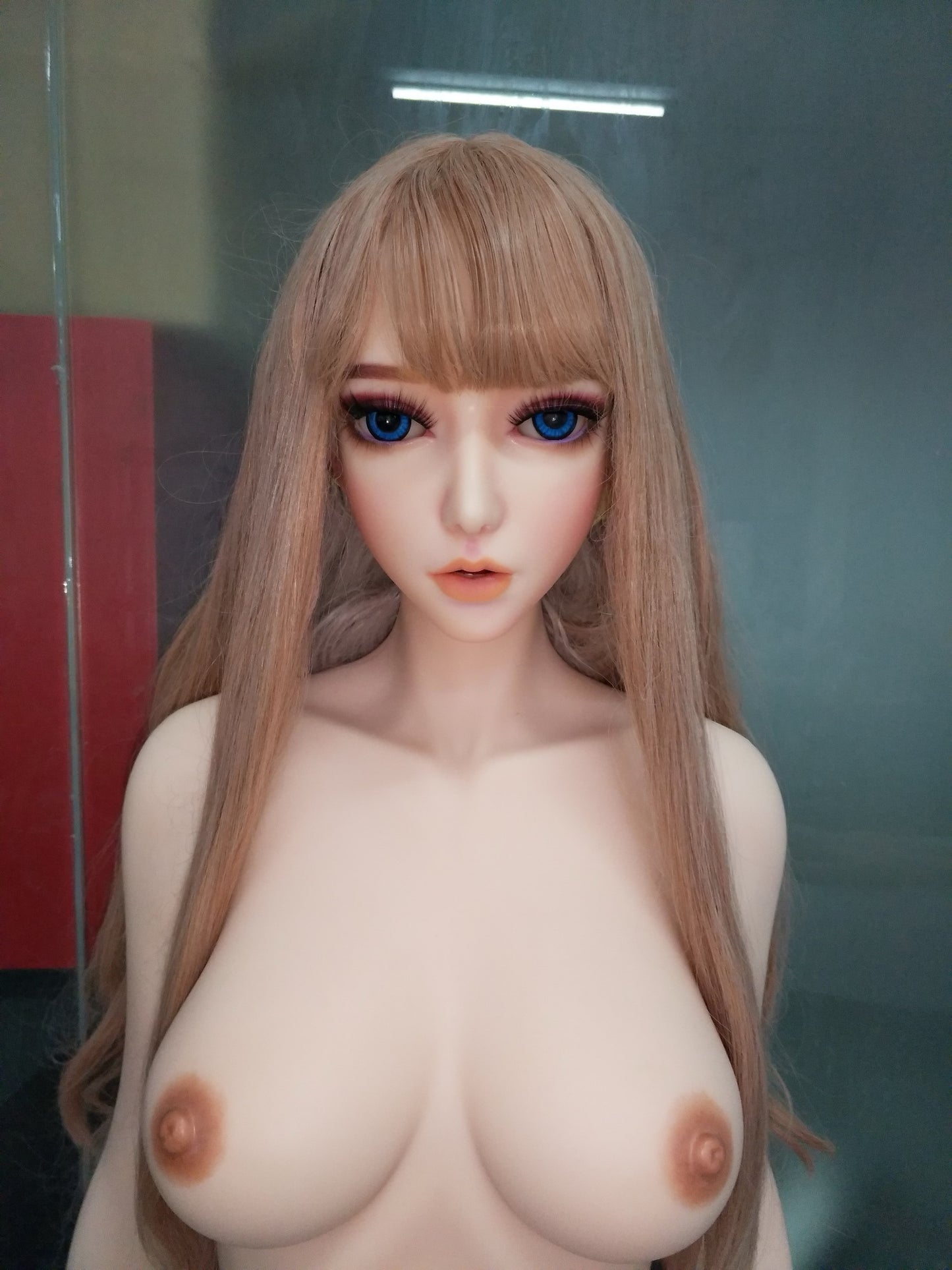 ElsaBabe, muñeca sexual de silicona de platino con pechos grandes de 165cm, cuerpo de figura de Anime, juguete erótico sólido Real con esqueleto de Metal, Sakuraki Koyuki