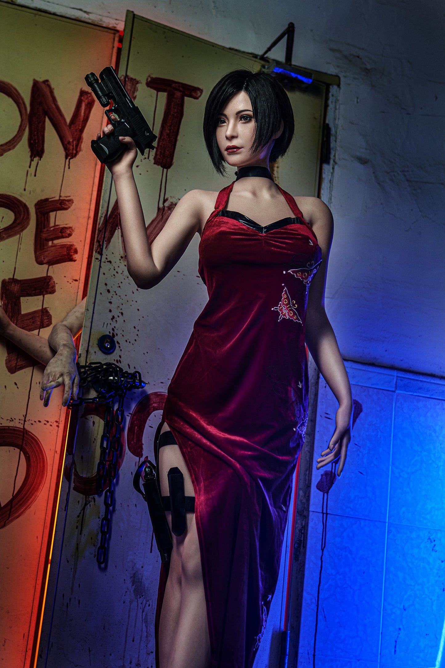 Game Lady Doll #8 Ada Wong 166cm E Cup Full Silicone